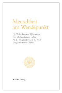 Menschheit am Wendepunkt