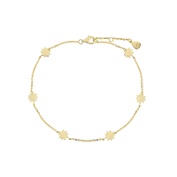 Armband 9. Stern Gold zart